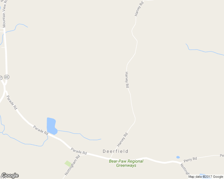 map of restaurants, bars, coffee shops, grocery stores, and more near 32 Harvey Road in Deerfield