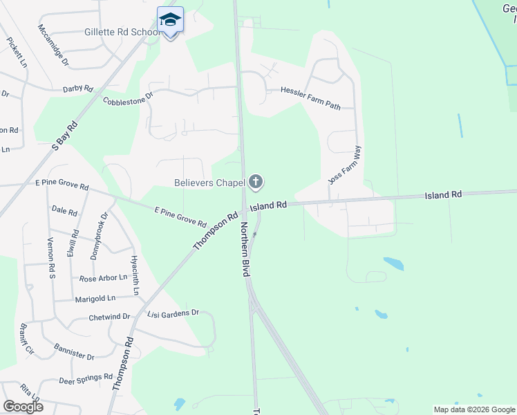 map of restaurants, bars, coffee shops, grocery stores, and more near 6274 Island Road in Cicero