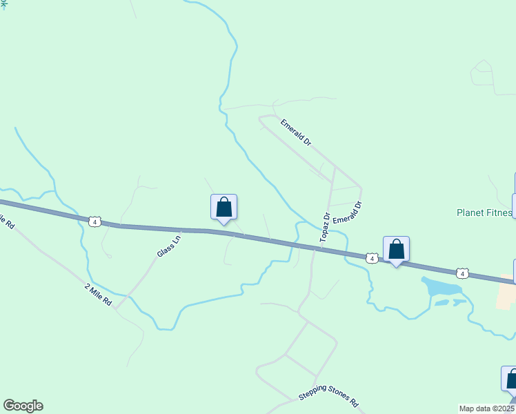 map of restaurants, bars, coffee shops, grocery stores, and more near 24 Holly Lane in Barrington