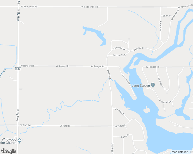 map of restaurants, bars, coffee shops, grocery stores, and more near 4735 West Ranger Road in Perrinton