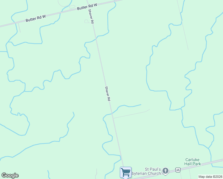 map of restaurants, bars, coffee shops, grocery stores, and more near 1769 Shaver Road in Hamilton