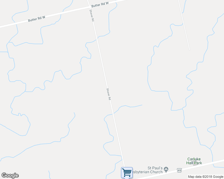 map of restaurants, bars, coffee shops, grocery stores, and more near 1863 Shaver Road in Hamilton