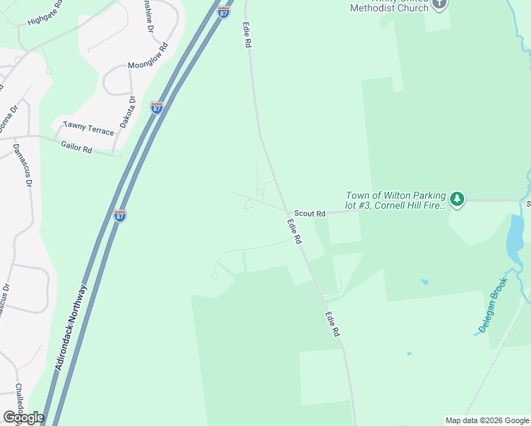 map of restaurants, bars, coffee shops, grocery stores, and more near 107 Scout Road in Wilton