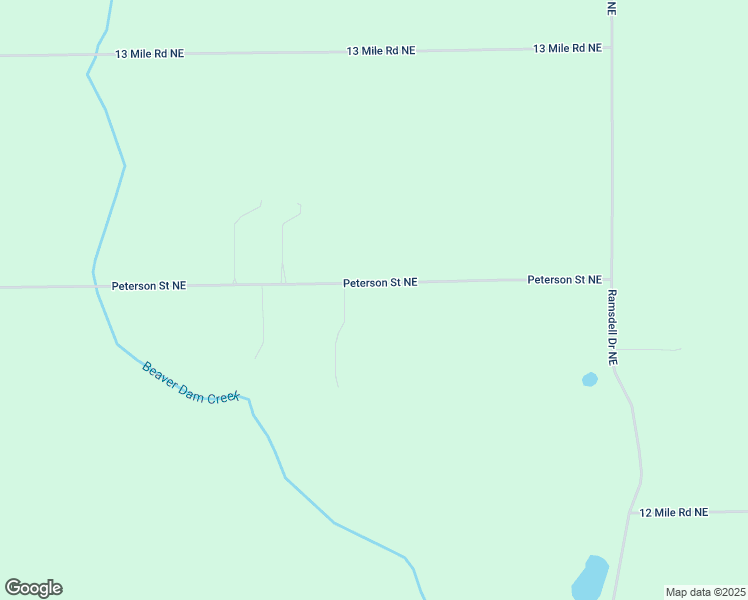map of restaurants, bars, coffee shops, grocery stores, and more near 9190 Peterson Street Northeast in Rockford