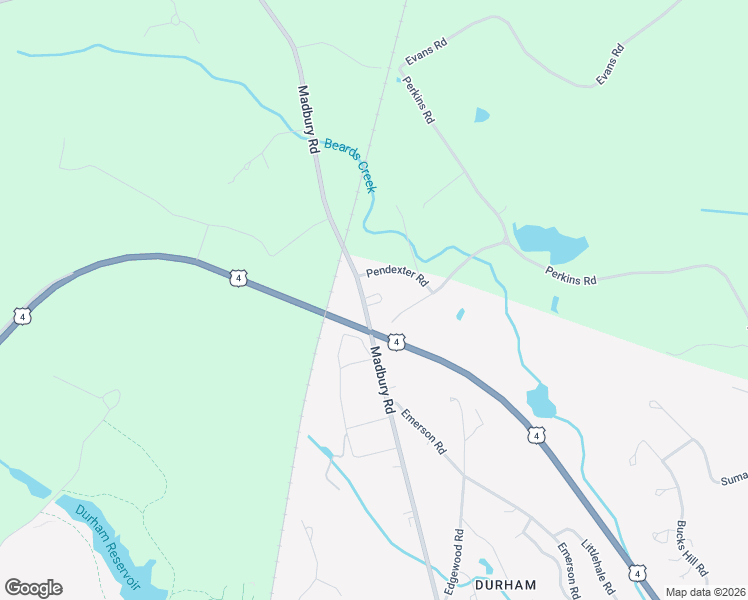 map of restaurants, bars, coffee shops, grocery stores, and more near 138 Madbury Road in Durham