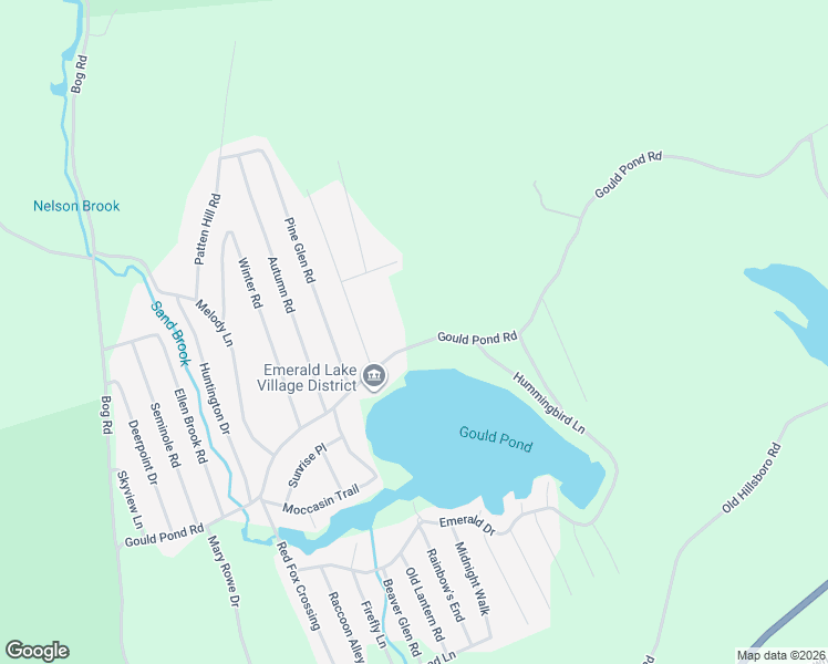 map of restaurants, bars, coffee shops, grocery stores, and more near 126 Gould Pond Road in Hillsboro