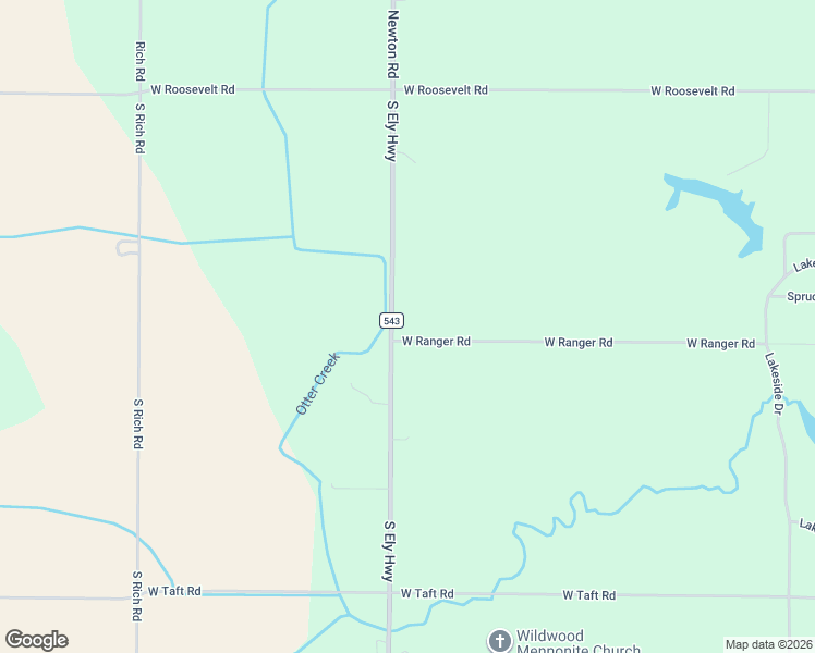 map of restaurants, bars, coffee shops, grocery stores, and more near 5474 West Ranger Road in Perrinton