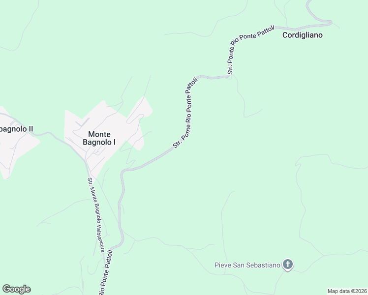 map of restaurants, bars, coffee shops, grocery stores, and more near 55 Strada Ponte Rio Ponte Pattoli in Cordigliano