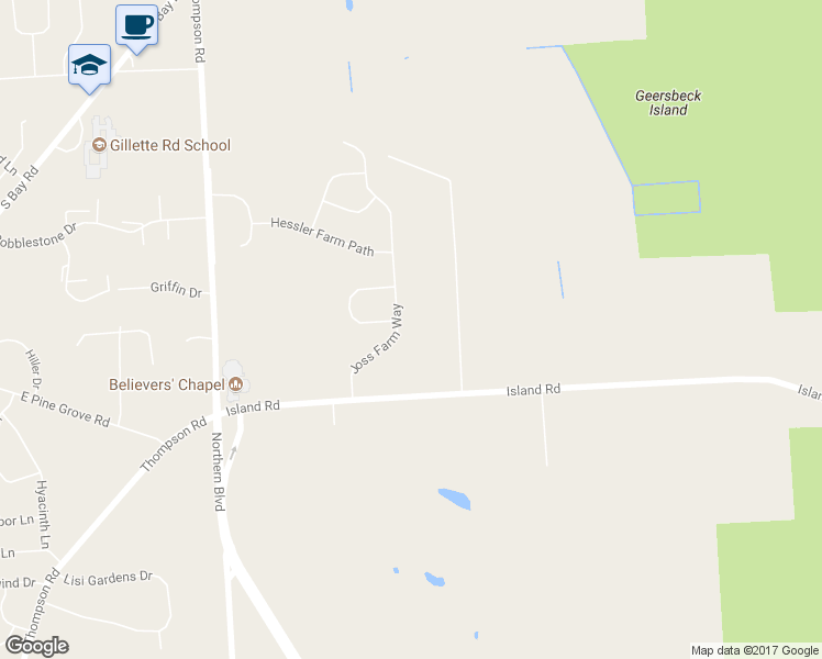 map of restaurants, bars, coffee shops, grocery stores, and more near 7948 Joss Farm Way in Cicero