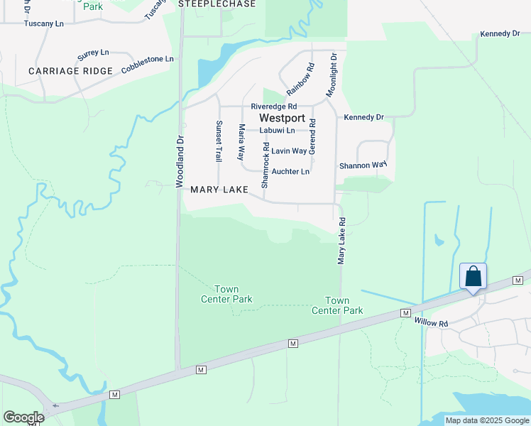 map of restaurants, bars, coffee shops, grocery stores, and more near 5603 Mary Lake Rd in Waunakee