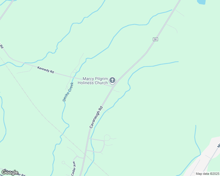 map of restaurants, bars, coffee shops, grocery stores, and more near 9398 Kennedy Road in Marcy