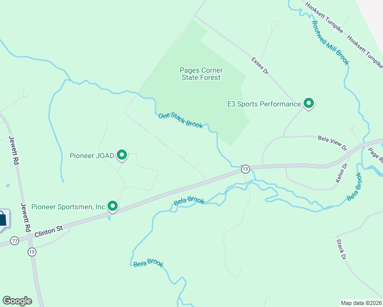 map of restaurants, bars, coffee shops, grocery stores, and more near 8 Evergreen Drive in Bow