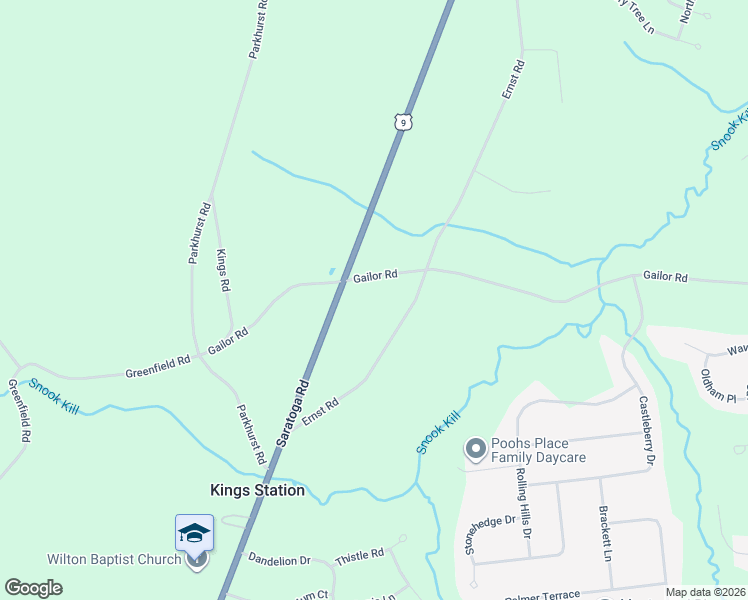 map of restaurants, bars, coffee shops, grocery stores, and more near 175 Gailor Road in Gansevoort