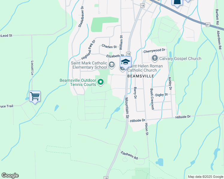 map of restaurants, bars, coffee shops, grocery stores, and more near 4022 Crown Street in Lincoln