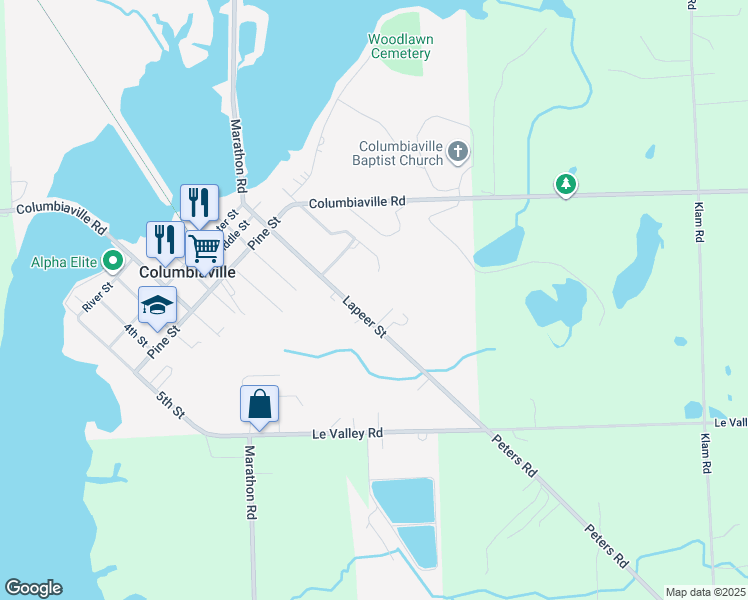 4328 Lapeer Street, Columbiaville MI Walk Score