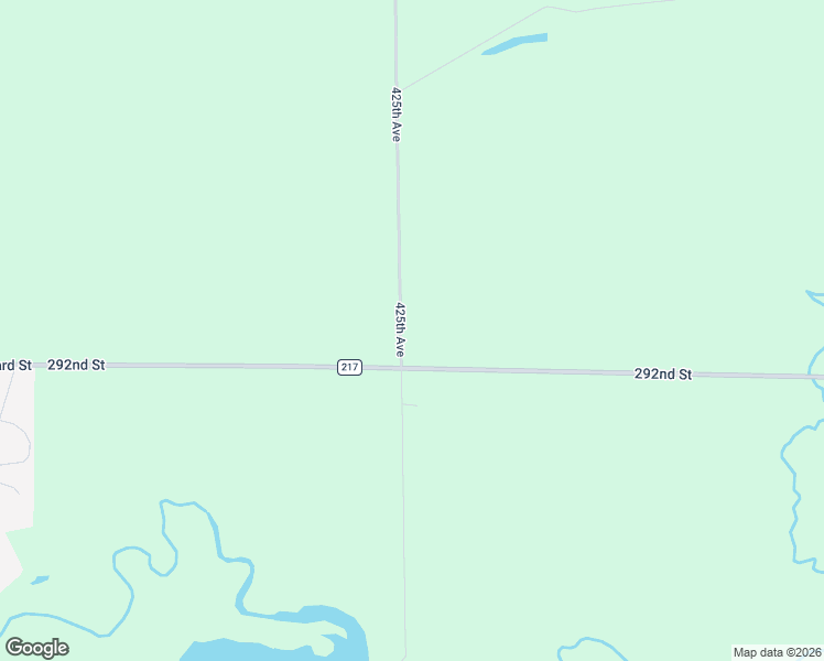 map of restaurants, bars, coffee shops, grocery stores, and more near 29192 425th Avenue in Scotland