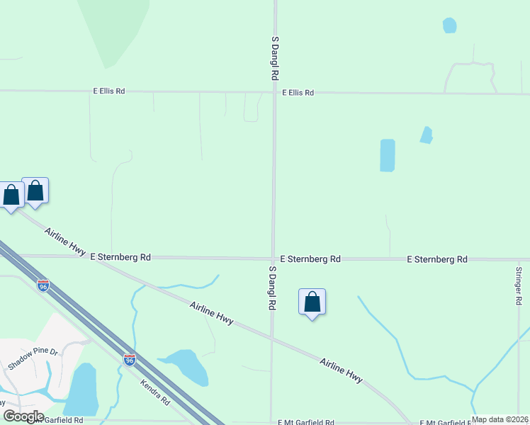 map of restaurants, bars, coffee shops, grocery stores, and more near 5287 South Dangl Road in Fruitport Charter Township