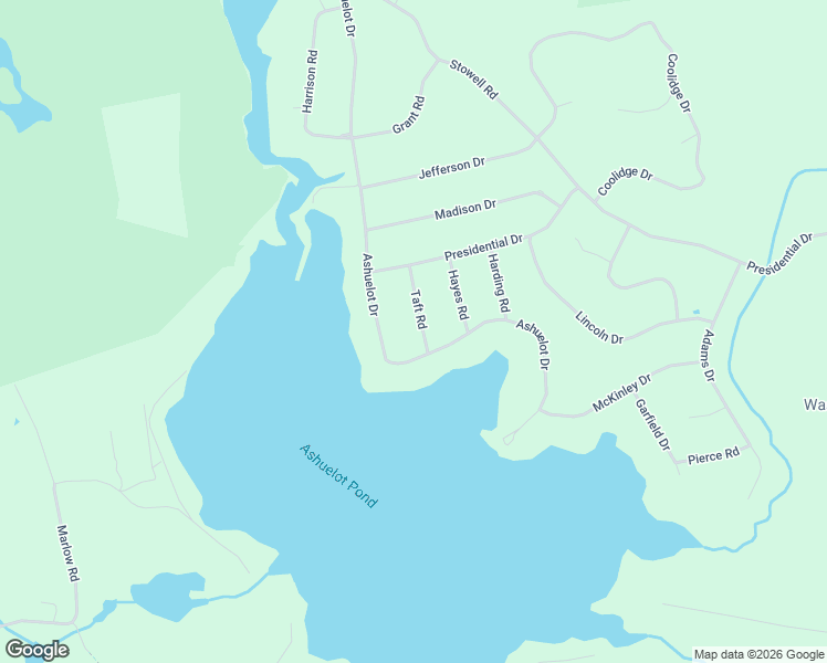 map of restaurants, bars, coffee shops, grocery stores, and more near 48 Taft Road in Washington