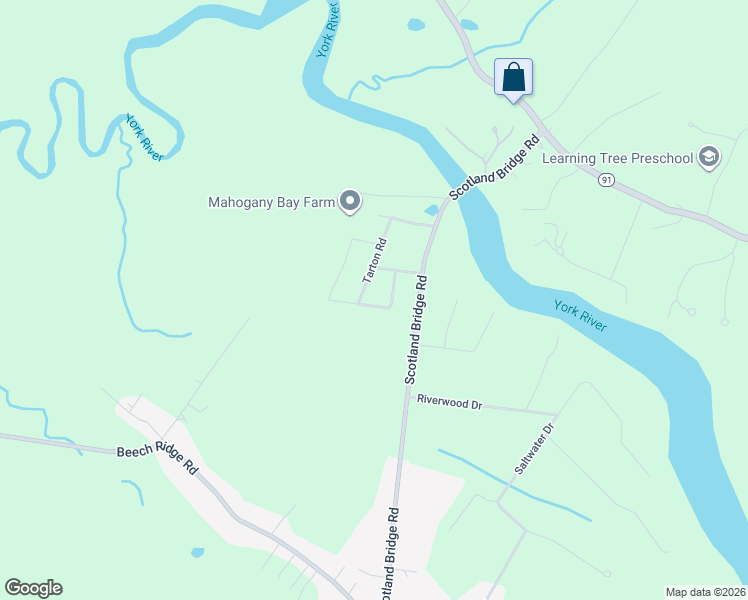 map of restaurants, bars, coffee shops, grocery stores, and more near 37 Clyde Road in York