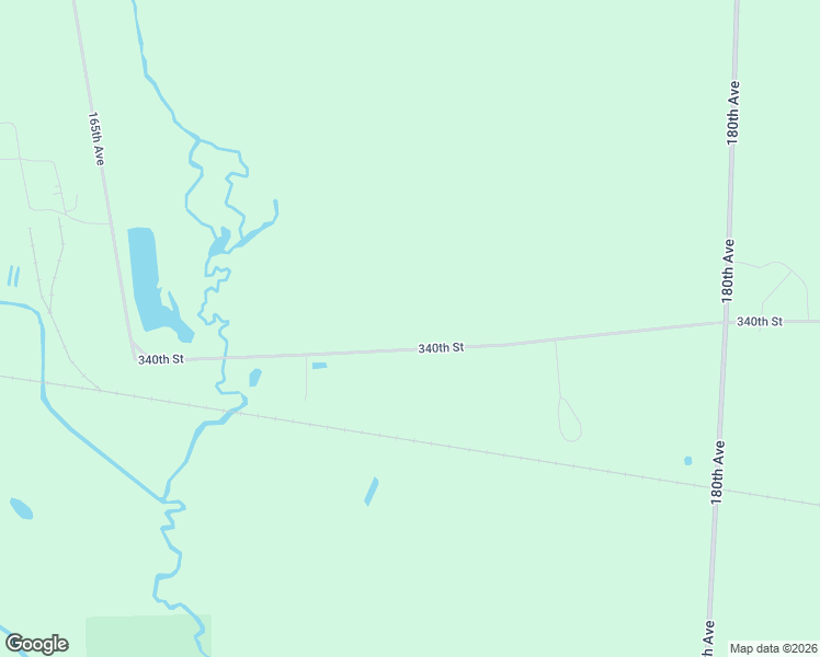 map of restaurants, bars, coffee shops, grocery stores, and more near 1730 340th Street in Everly