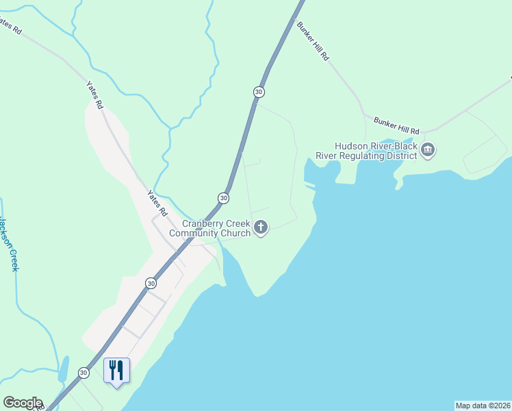 map of restaurants, bars, coffee shops, grocery stores, and more near 109 Bushnell Road in Mayfield