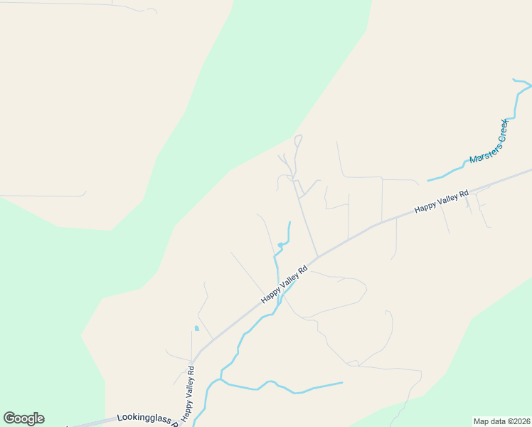 map of restaurants, bars, coffee shops, grocery stores, and more near 350 Cascara Lane in Roseburg