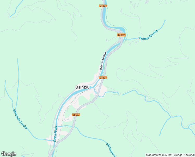 map of restaurants, bars, coffee shops, grocery stores, and more near 20 Osintxu in Vergara