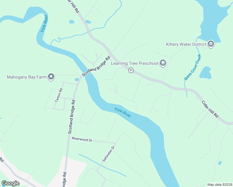 map of restaurants, bars, coffee shops, grocery stores, and more near 2 Hickory Lane in York