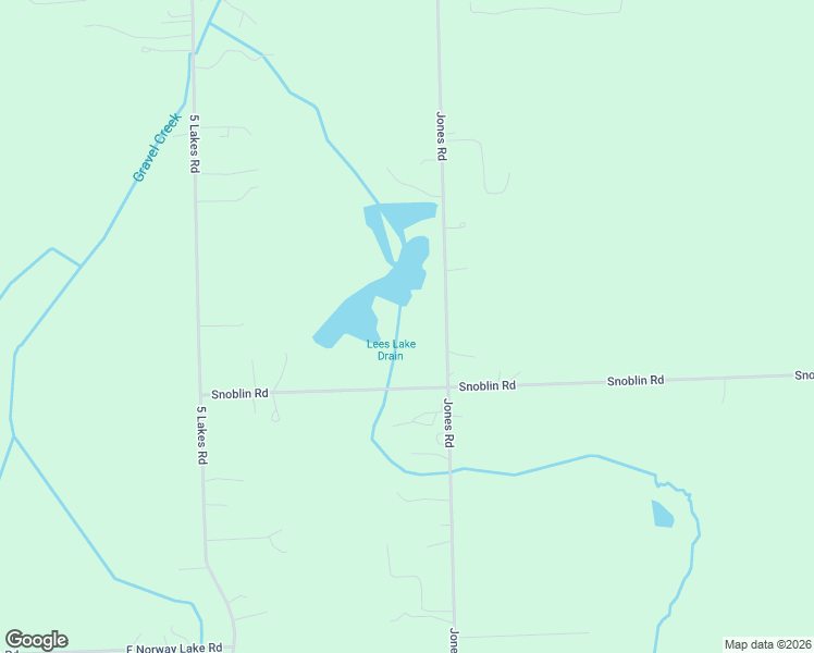 map of restaurants, bars, coffee shops, grocery stores, and more near 4331 Jones Road in North Branch