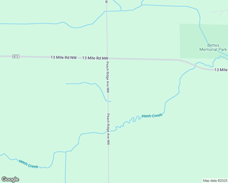 map of restaurants, bars, coffee shops, grocery stores, and more near 10620 Peach Ridge Avenue Northwest in Sparta