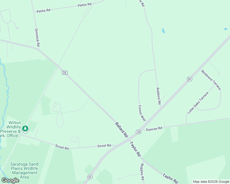 map of restaurants, bars, coffee shops, grocery stores, and more near 38 Bullard Lane in Saratoga Springs