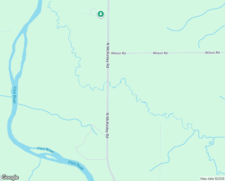 map of restaurants, bars, coffee shops, grocery stores, and more near 10400 North McKinley Road in Montrose