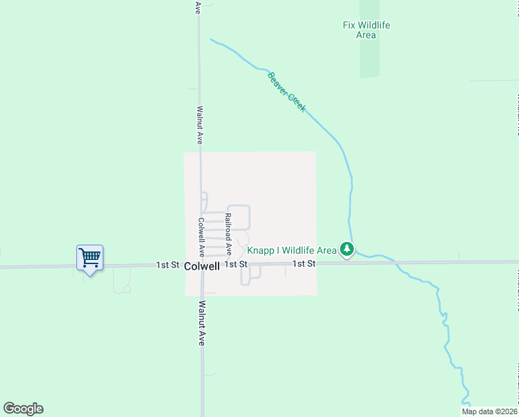 map of restaurants, bars, coffee shops, grocery stores, and more near in Colwell