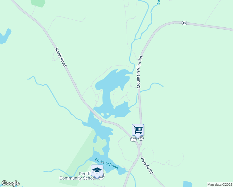 map of restaurants, bars, coffee shops, grocery stores, and more near 8 Pine Avenue in Deerfield