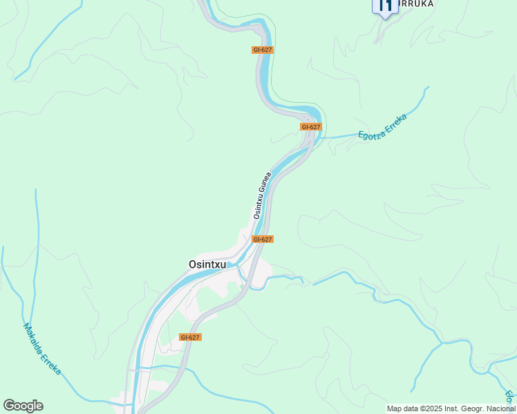 map of restaurants, bars, coffee shops, grocery stores, and more near 20 Osintxu in Vergara