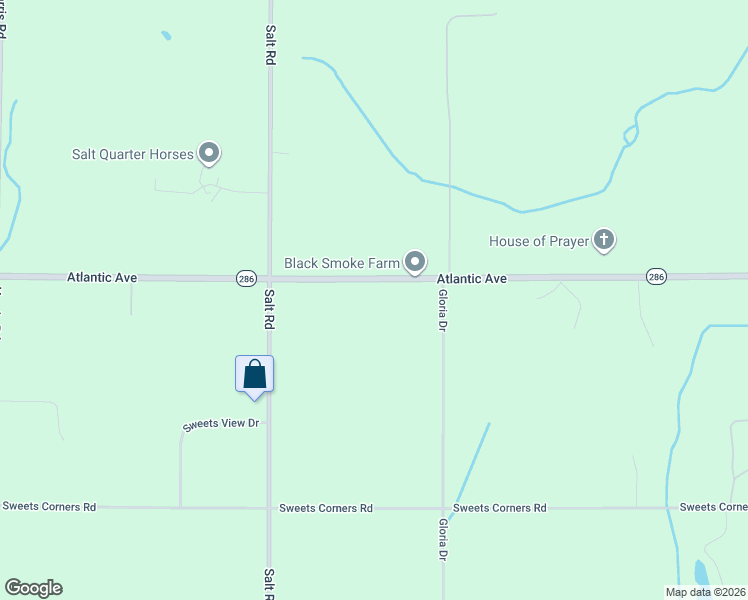 map of restaurants, bars, coffee shops, grocery stores, and more near 3680 Atlantic Avenue in Fairport