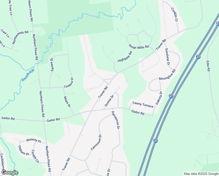 map of restaurants, bars, coffee shops, grocery stores, and more near 92 Traver Road in Gansevoort