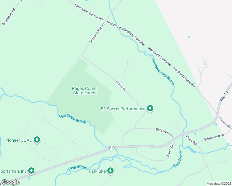 map of restaurants, bars, coffee shops, grocery stores, and more near 11 Essex Drive in Bow