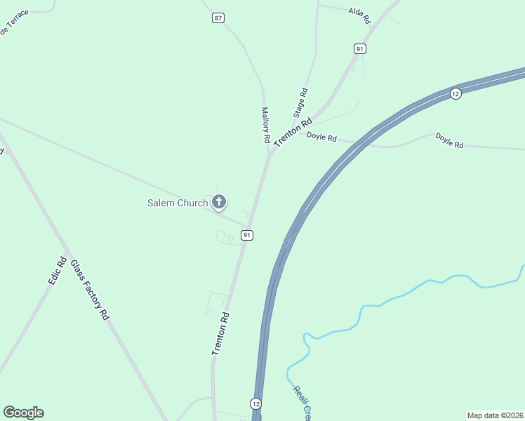 map of restaurants, bars, coffee shops, grocery stores, and more near 6178 Trenton Road in Utica