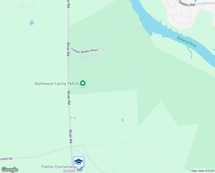 map of restaurants, bars, coffee shops, grocery stores, and more near 3413 Tall Tree Lane in Baldwinsville