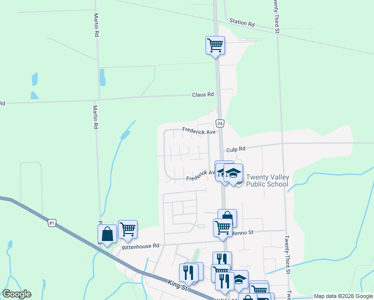 map of restaurants, bars, coffee shops, grocery stores, and more near 4112 Boysenberry Court in Lincoln