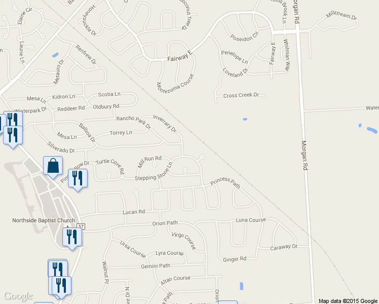 map of restaurants, bars, coffee shops, grocery stores, and more near 4267 Stepping Stone Lane in Liverpool