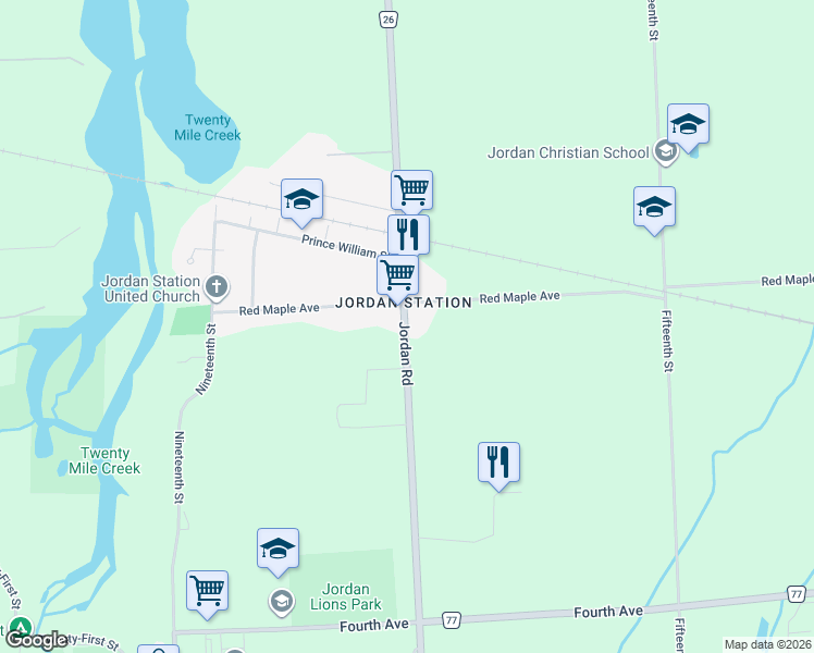 map of restaurants, bars, coffee shops, grocery stores, and more near in Lincoln