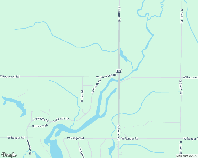 map of restaurants, bars, coffee shops, grocery stores, and more near 4157 West Roosevelt Road in Perrinton