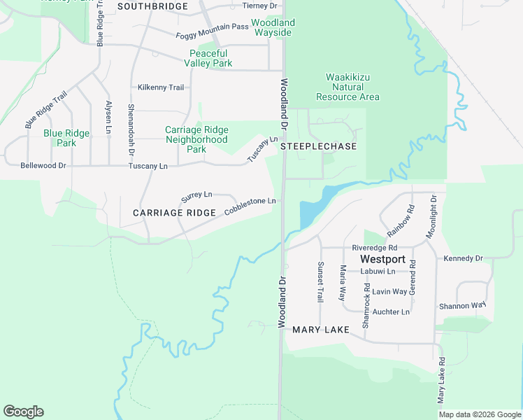 map of restaurants, bars, coffee shops, grocery stores, and more near 5607 Cobblestone Lane in Waunakee