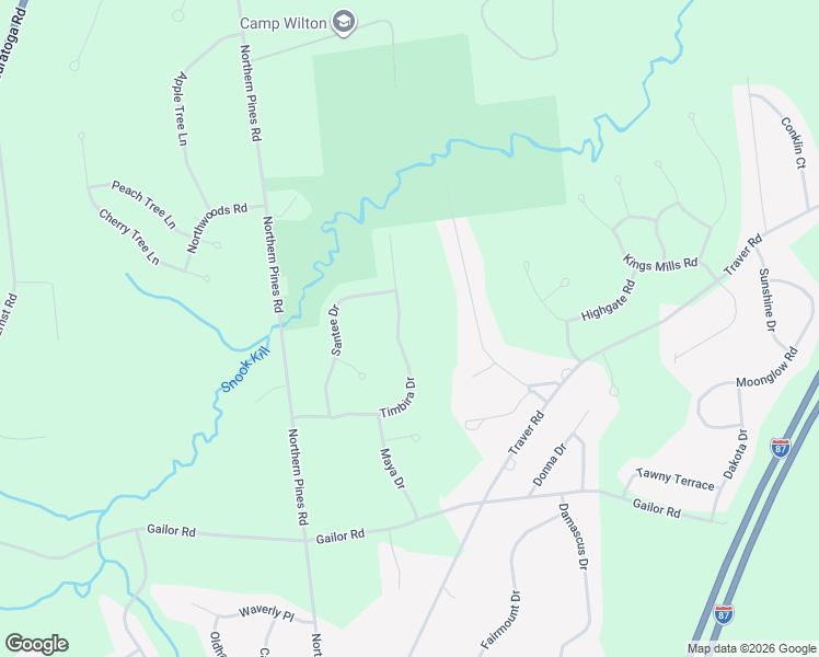 map of restaurants, bars, coffee shops, grocery stores, and more near 30 Timbira Drive in Gansevoort
