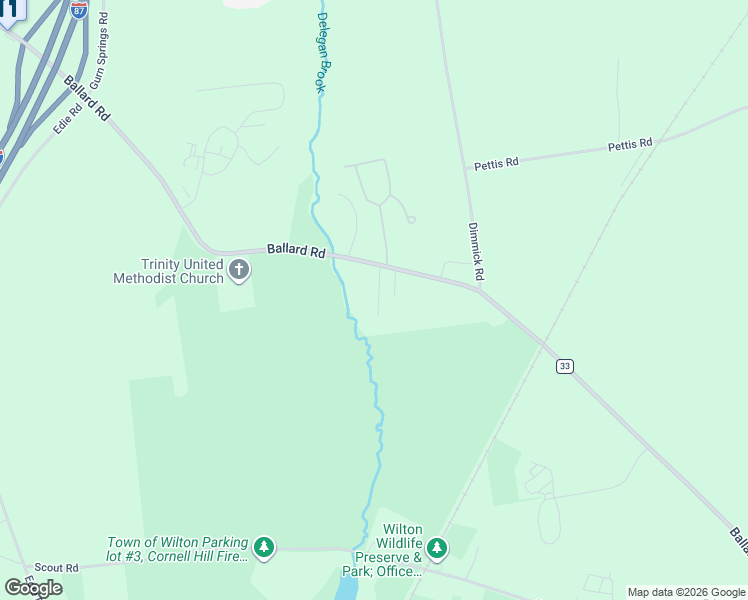 map of restaurants, bars, coffee shops, grocery stores, and more near 120 Ballard Road in Gansevoort