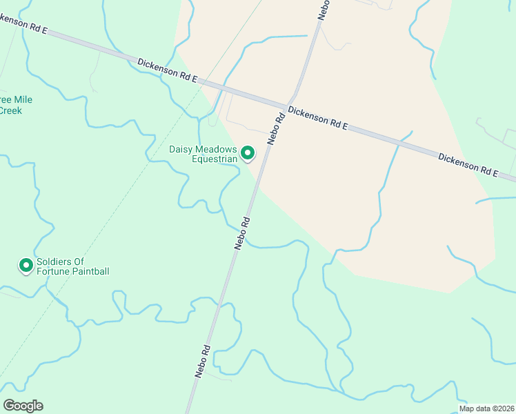 map of restaurants, bars, coffee shops, grocery stores, and more near 1169 Nebo Road in Hamilton