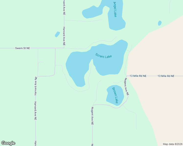 map of restaurants, bars, coffee shops, grocery stores, and more near 10448 Poplar Drive Northeast in Rockford