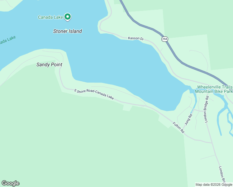 map of restaurants, bars, coffee shops, grocery stores, and more near 146 S Shore Road-Canada Lake in Caroga Lake